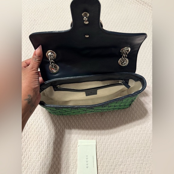 GUARANTEED AUTHENTIC** Gucci Ophidia Belt Bag GG Coated Canvas Medium - Picture 4 of 6